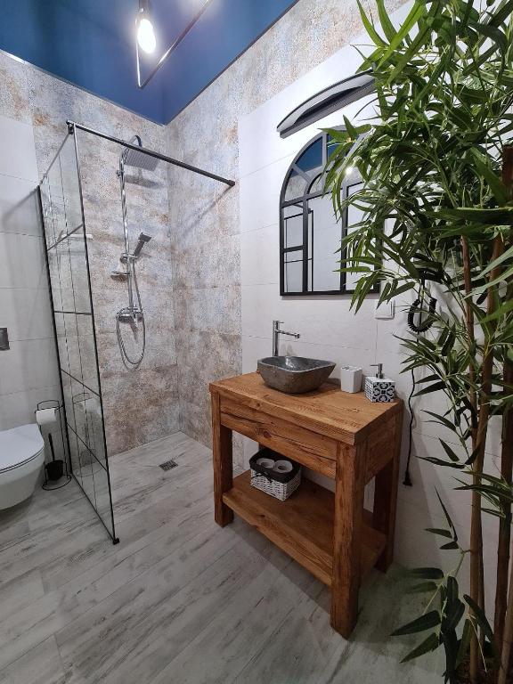 Kúpeľňa v ubytovaní Apartamenty Starówka - w otulinie Starego Miasta