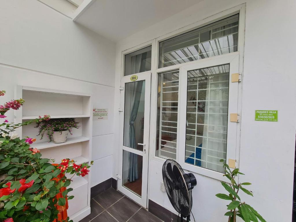 Balkón nebo terasa v ubytování Paradies Homestay