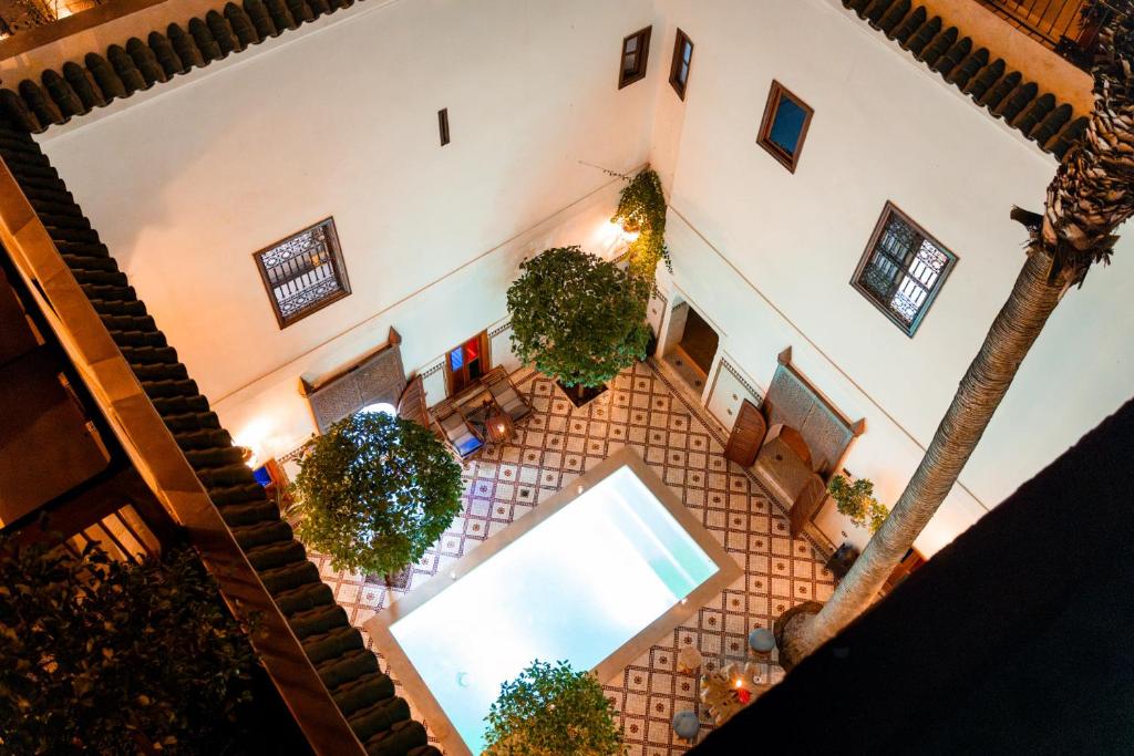 Patio nebo venkovní prostory v ubytování Ysalis Riad Restaurant & Spa