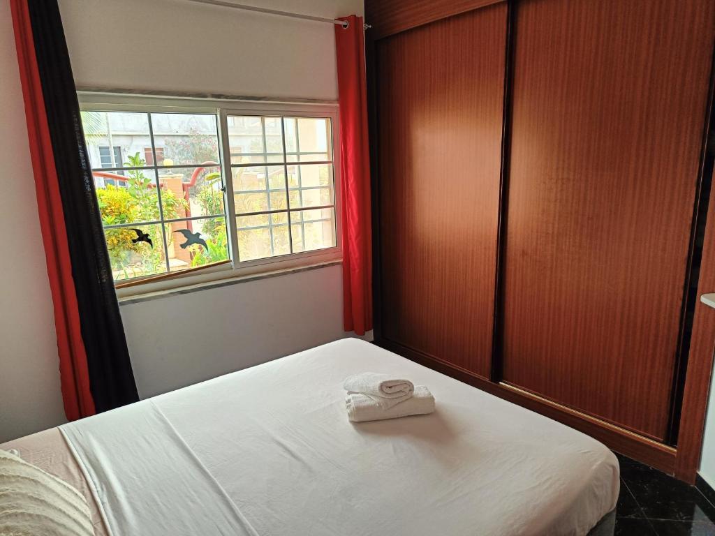 Postel nebo postele na pokoji v ubytování Casa Miami