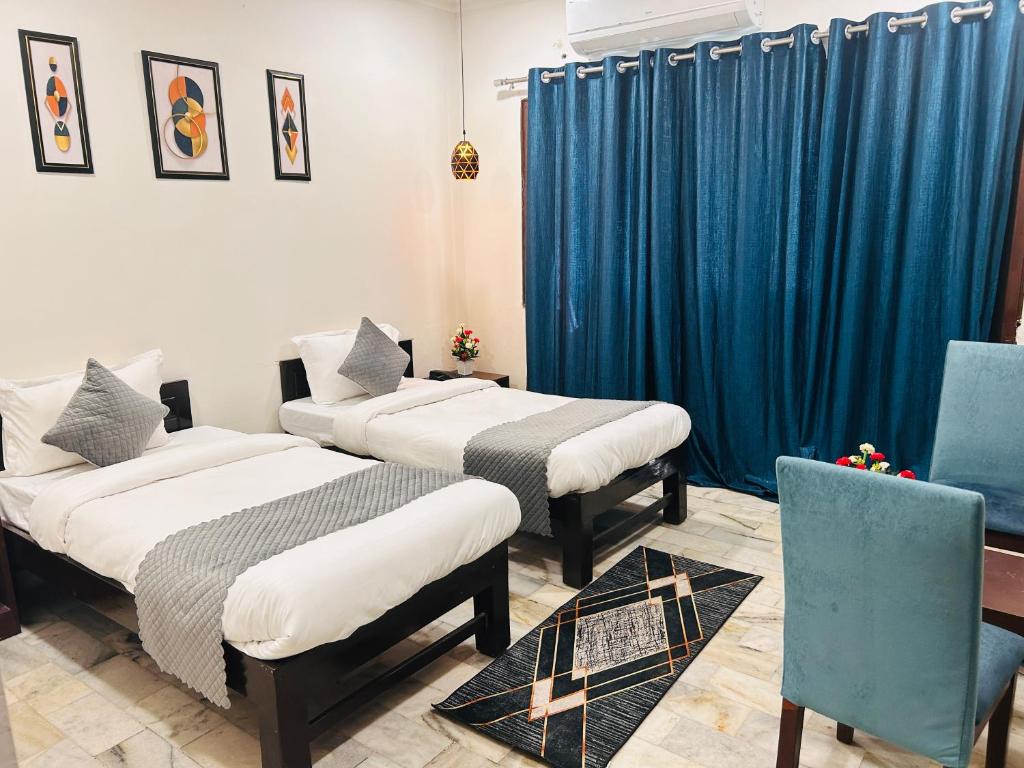 Postel nebo postele na pokoji v ubytování Hotel 7 CR