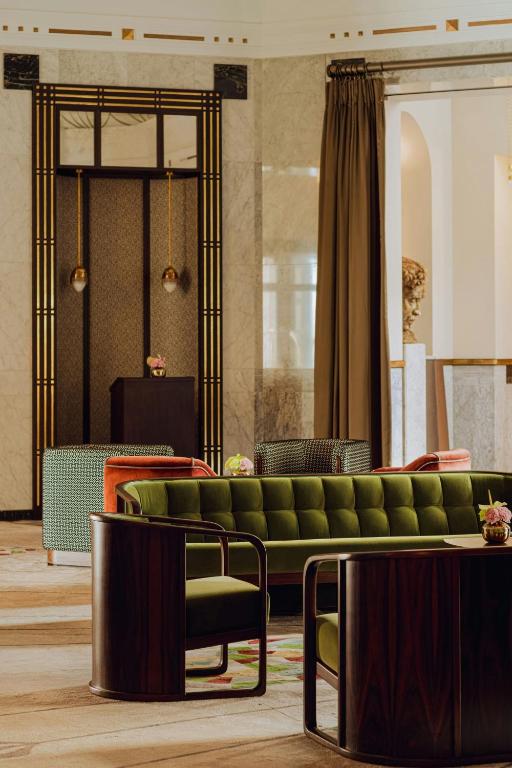Posezení v ubytování Hotel Bristol, A Luxury Collection Hotel, Warsaw