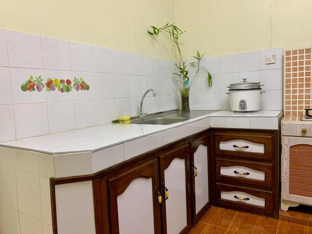 Kuchyň nebo kuchyňský kout v ubytování Oasis 2