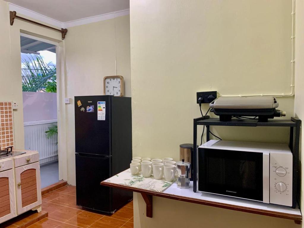 Kuchyň nebo kuchyňský kout v ubytování Oasis 2