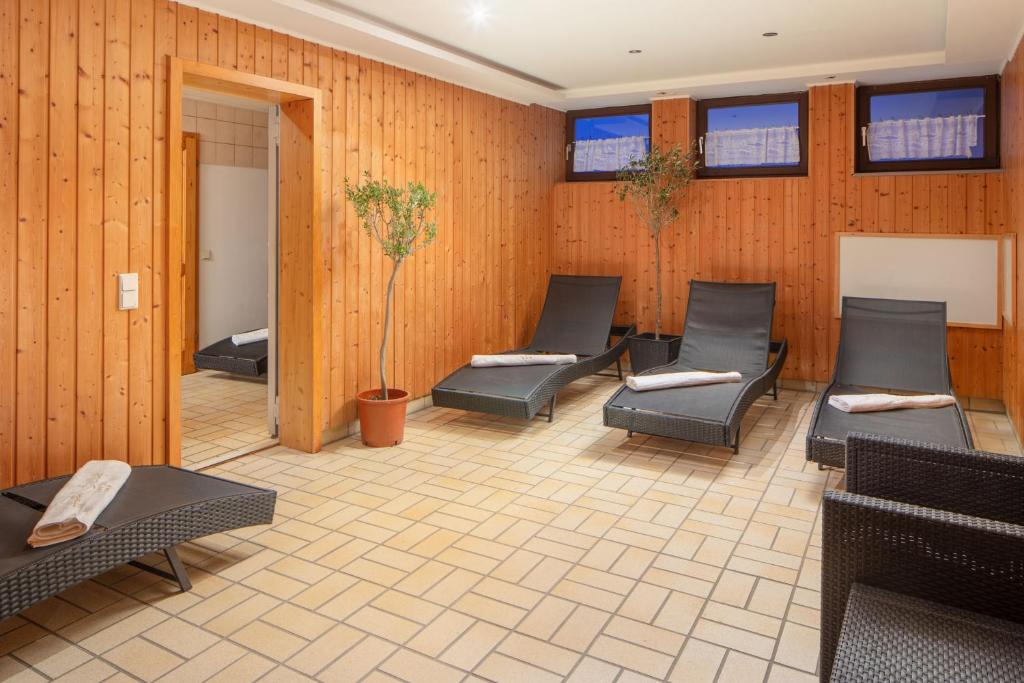 Posezení v ubytování Hotel Sonnhof Rauris