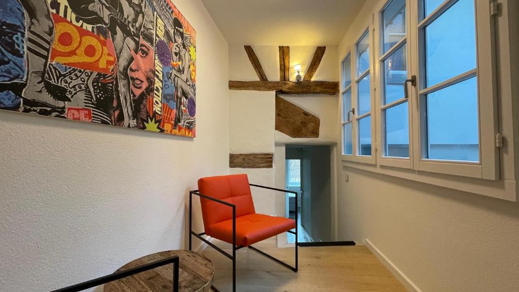 Rheinstream Guesthouse Basel - Resim 35