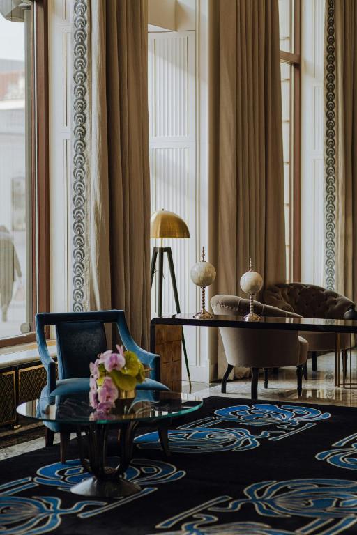 Posezení v ubytování Hotel Bristol, A Luxury Collection Hotel, Warsaw