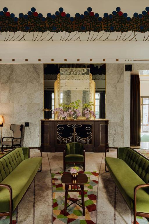 Posezení v ubytování Hotel Bristol, A Luxury Collection Hotel, Warsaw