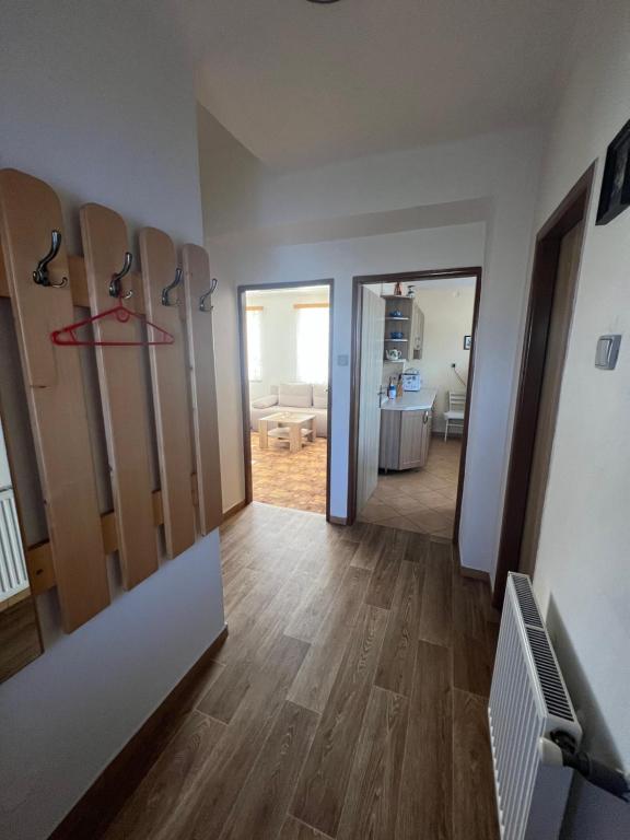 Postel nebo postele na pokoji v ubytování Apartmán Linden