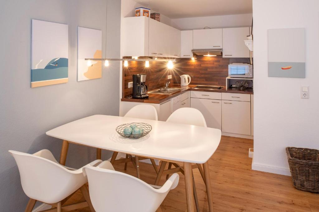 Køkken eller tekøkken på Ferienwohnung 'Uli'