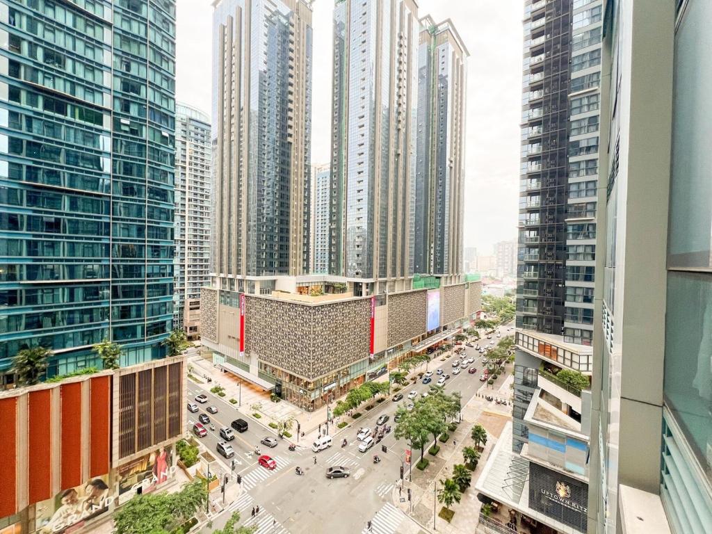 Γενική άποψη της πόλης Μανίλα ή θέα της πόλης από  αυτή η παραθεριστική κατοικία