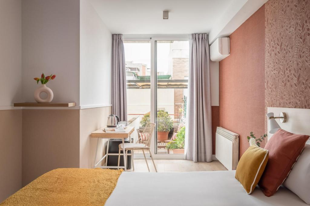 Postel nebo postele na pokoji v ubytování BYPILLOW House