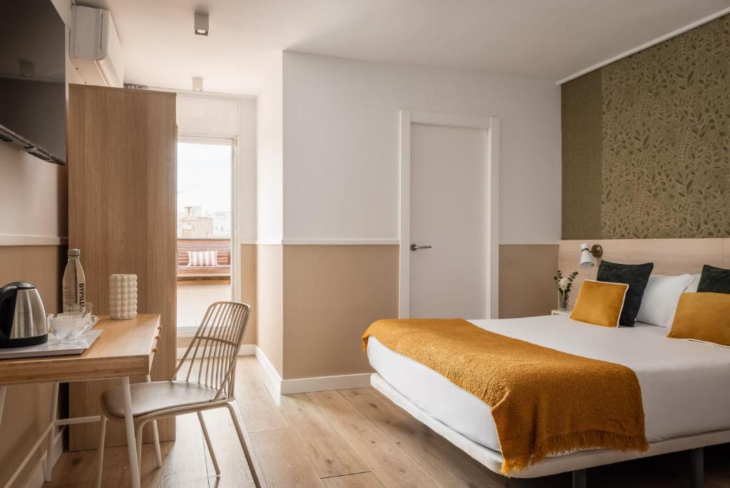 Postel nebo postele na pokoji v ubytování BYPILLOW House