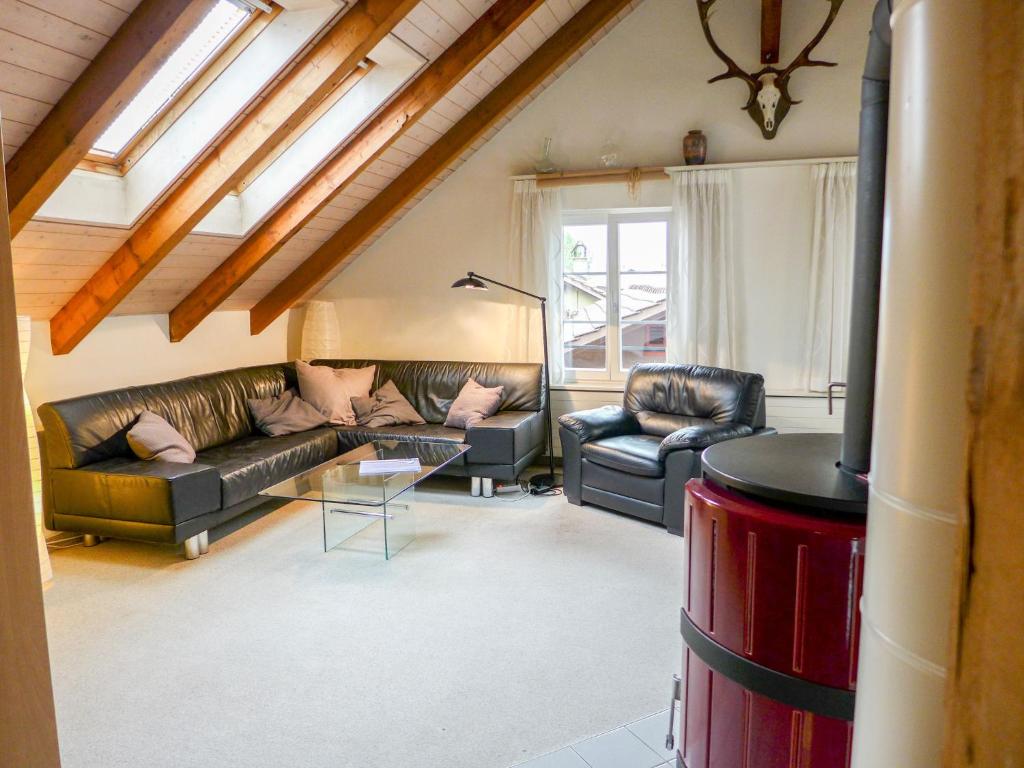 Posezení v ubytování Apartment Altstadt Loft by Interhome