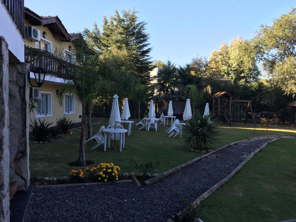 Zahrada ubytování Posada Yumei