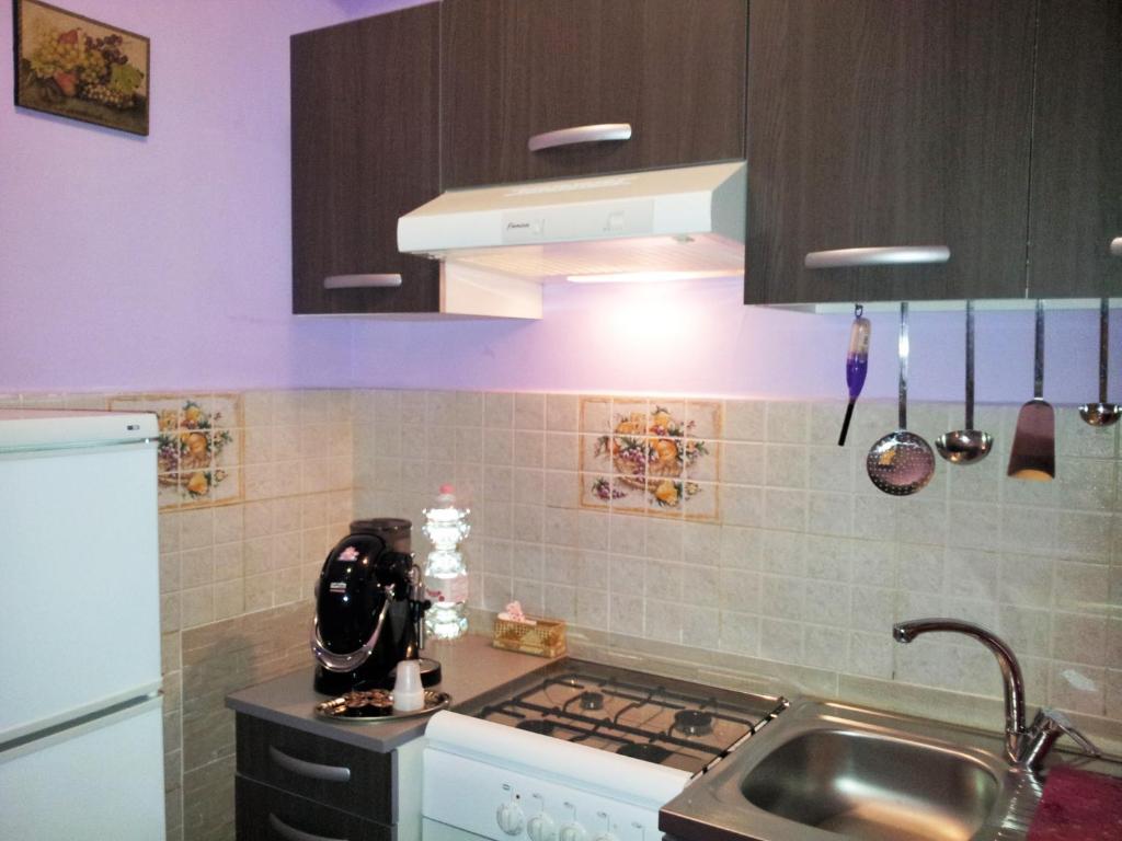 A kitchen or kitchenette at Assisi Casa degli Angeli