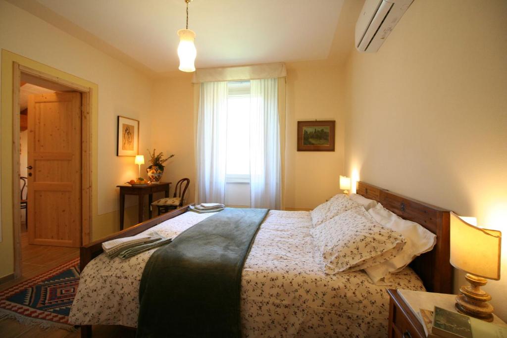 Postel nebo postele na pokoji v ubytování CantoQuinto Bed and Breakfast