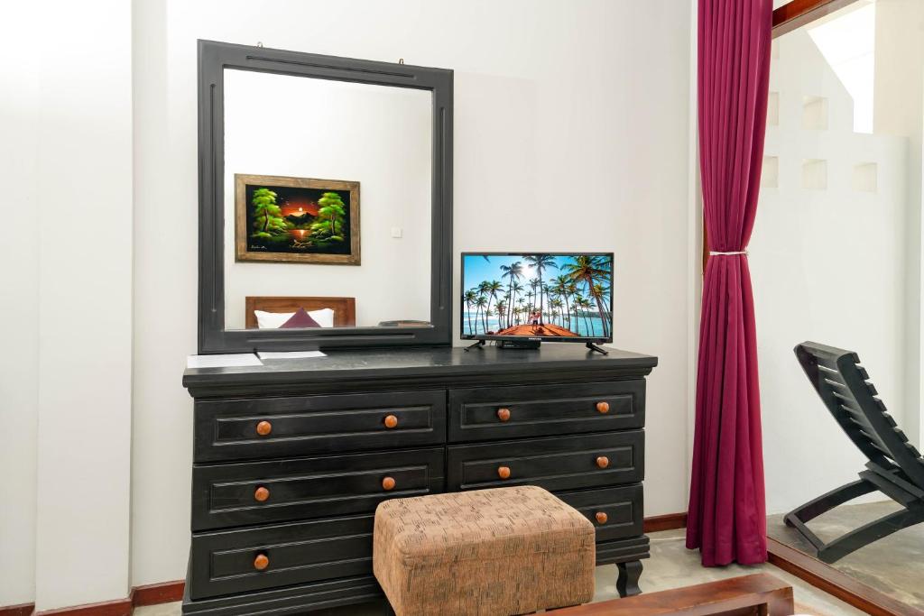 TV a/nebo společenská místnost v ubytování Hotel Silan Mo