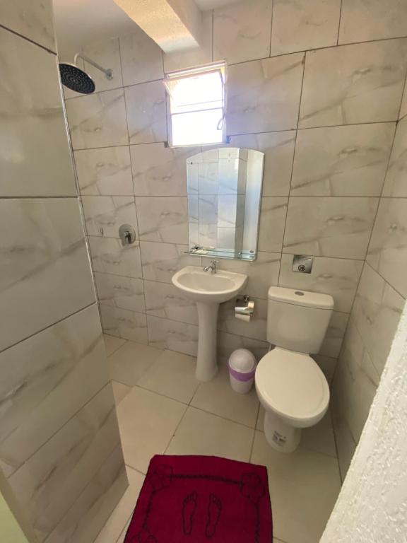 Koupelna v ubytování Hotel Sur Brasil