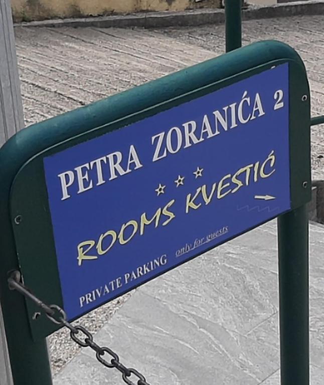 Certifikát, ocenenie alebo iný dokument vystavený v ubytovaní Rooms Kvestic