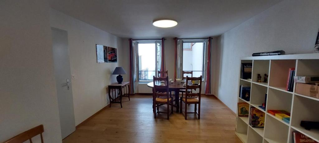 Knihovna v apartmánu