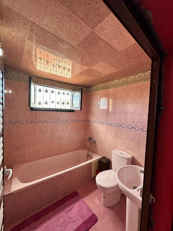Koupelna v ubytování Riad Dar Fadma