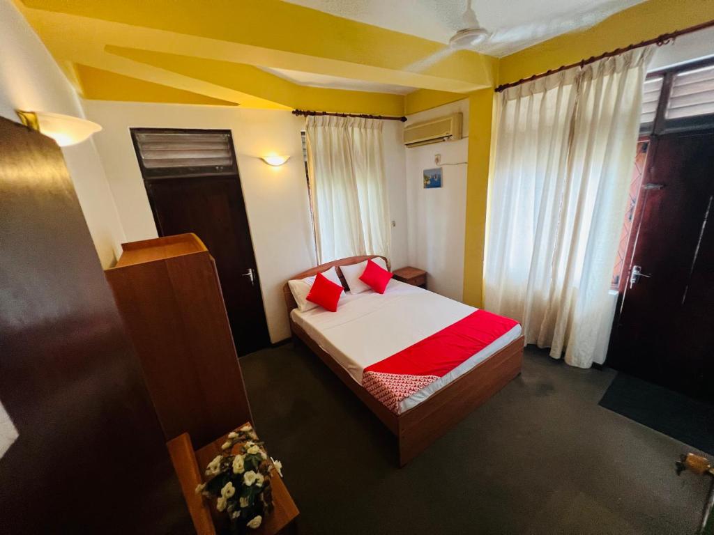 Postel nebo postele na pokoji v ubytování Sky Bello Hotel