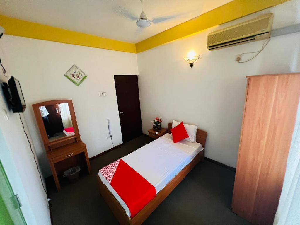Postel nebo postele na pokoji v ubytování Sky Bello Hotel