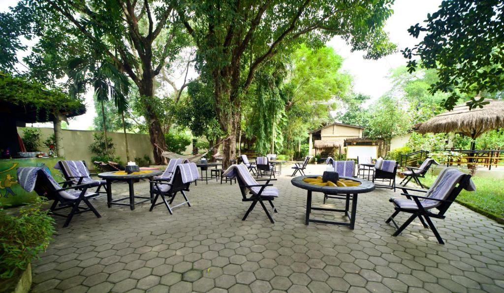 Zahrada ubytování Chitwan Gaida Lodge