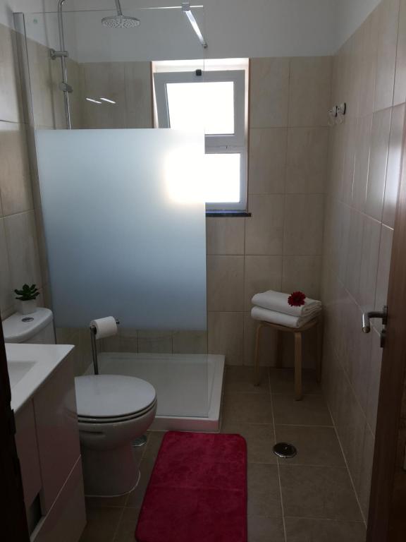Koupelna v ubytování Casa Maré