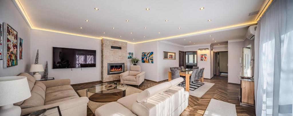 Posedenie v ubytovaní Budapest Harmony Apartments