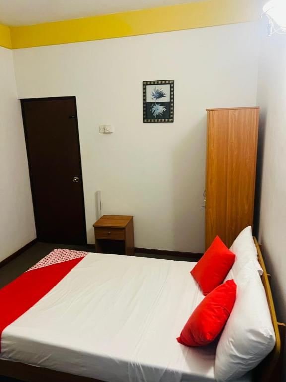 Postel nebo postele na pokoji v ubytování Sky Bello Hotel