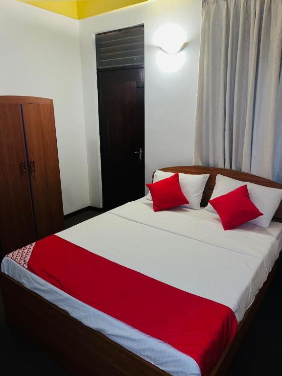 Postel nebo postele na pokoji v ubytování Sky Bello Hotel