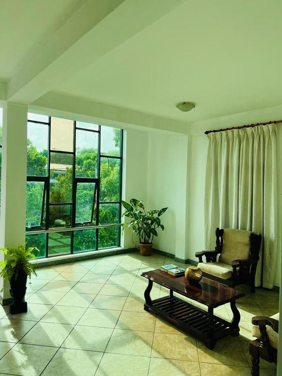 Posezení v ubytování Sky Bello Hotel
