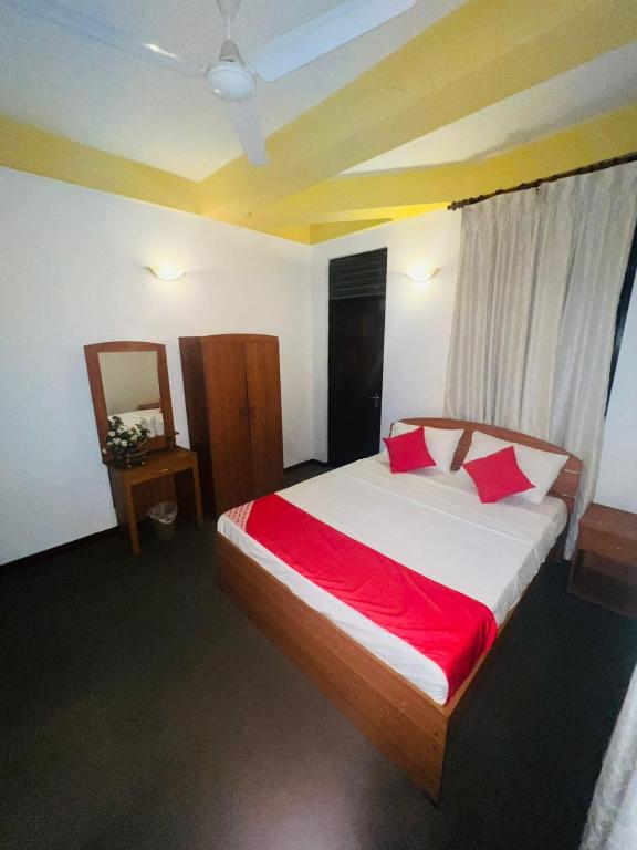 Postel nebo postele na pokoji v ubytování Sky Bello Hotel