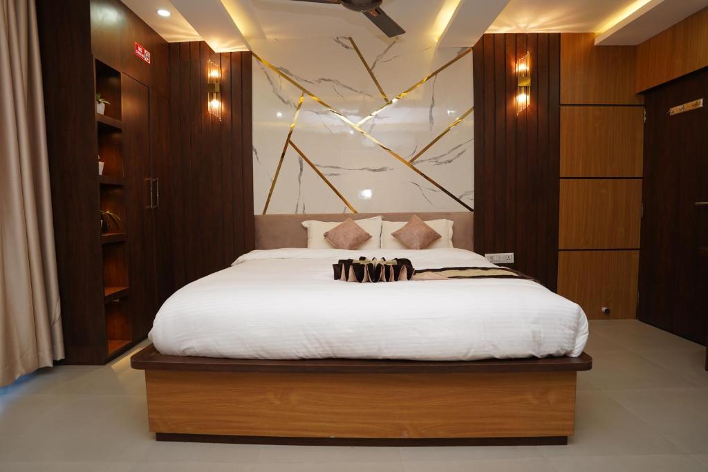 Postel nebo postele na pokoji v ubytování Hotel Faben Inn