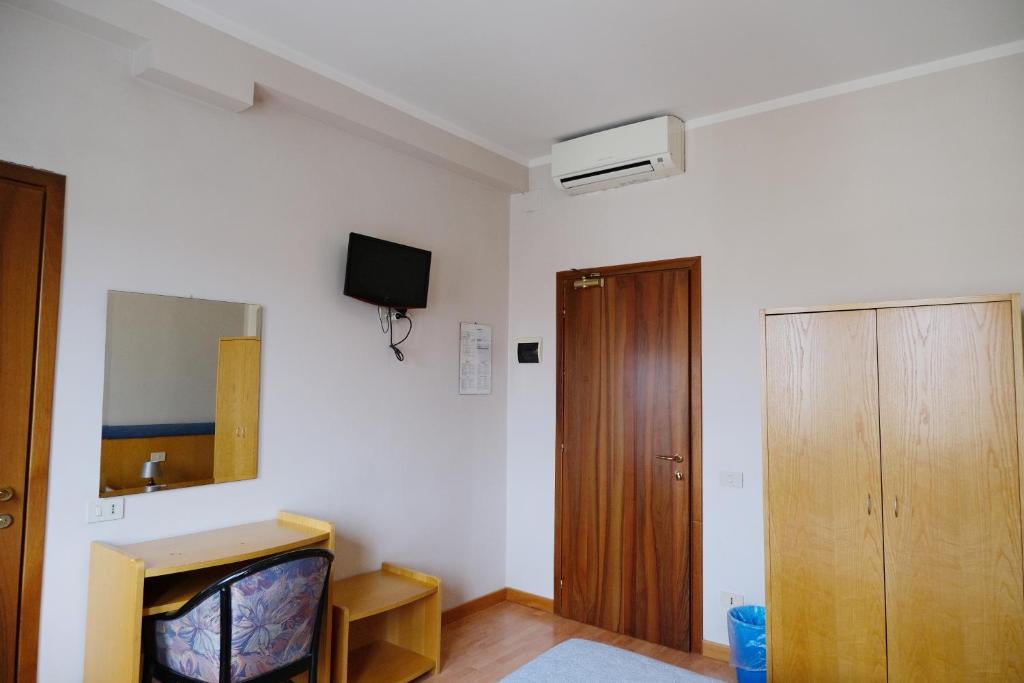 TV a/nebo společenská místnost v ubytování Hotel Montepiana