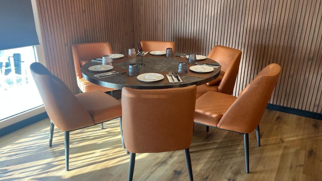 Posezení v ubytování Ristorante Albergo Wada