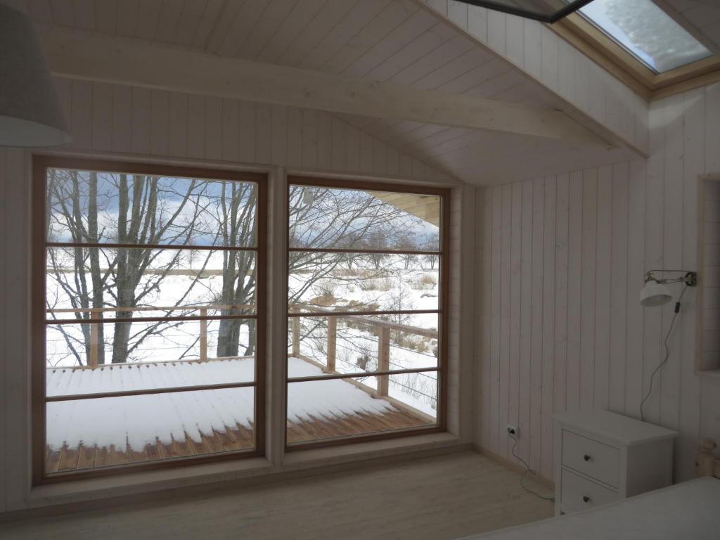 Mokko Lakehouse v zimě