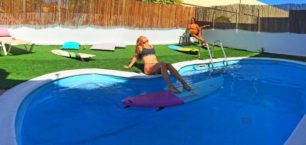 Hostia v ubytovaní Bhavana Surf House