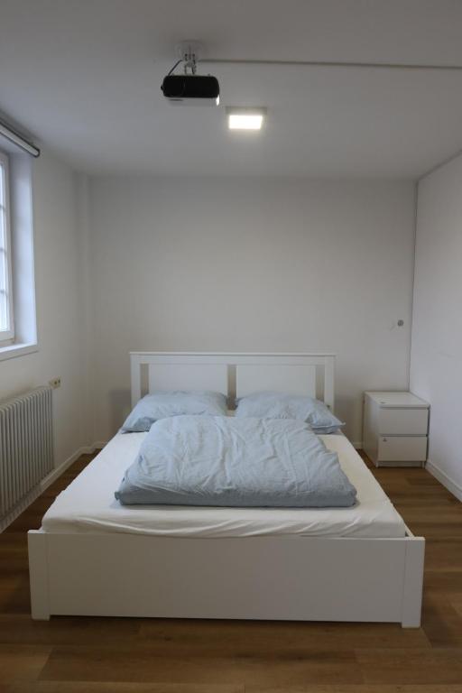 Postel nebo postele na pokoji v ubytování Apartment in Nonnenhaus