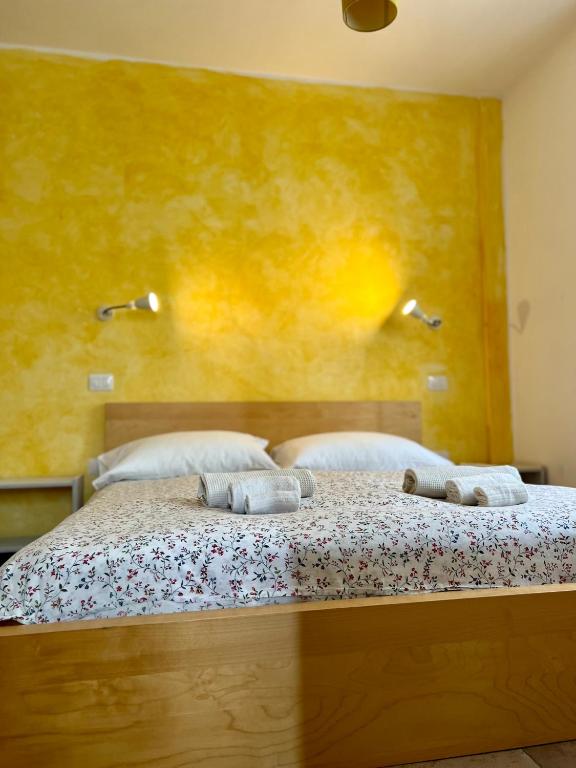 Postel nebo postele na pokoji v ubytování Conero Mare Verde