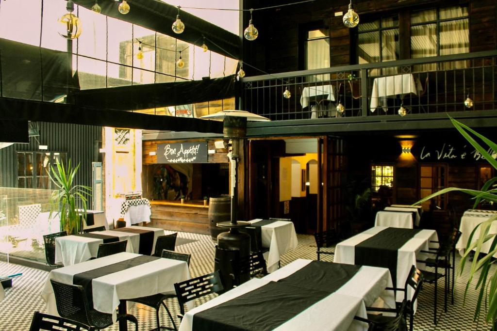 Restaurace v ubytování Hotel Sonetto