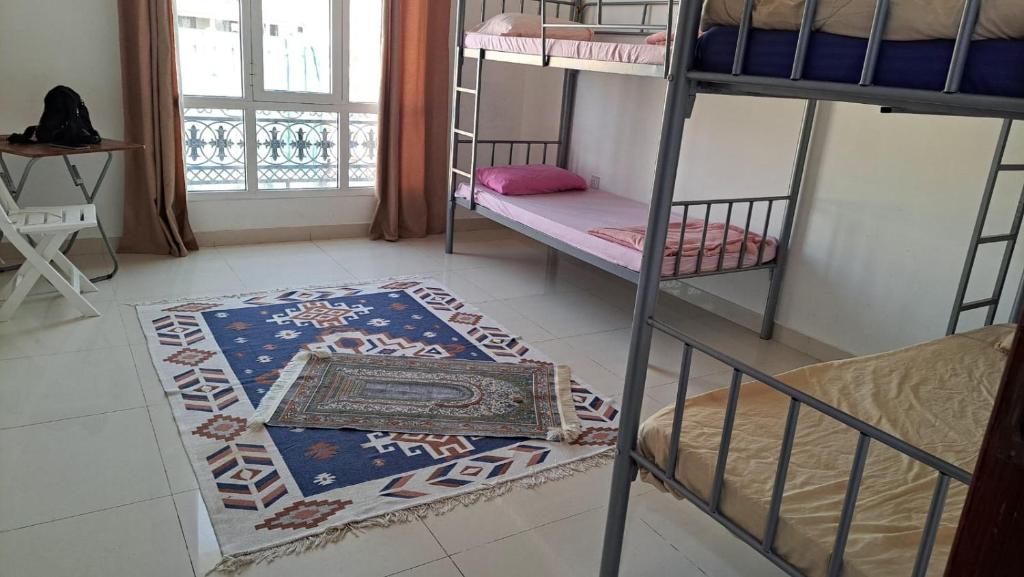 Postelja oz. postelje v sobi nastanitve Mohammad dormitory
