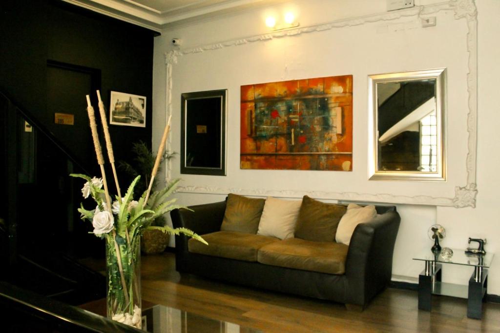 Posezení v ubytování Hotel Sonetto