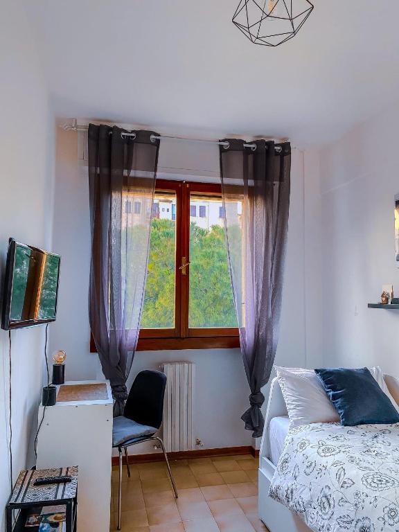 Postel nebo postele na pokoji v ubytování Le2sorelle
