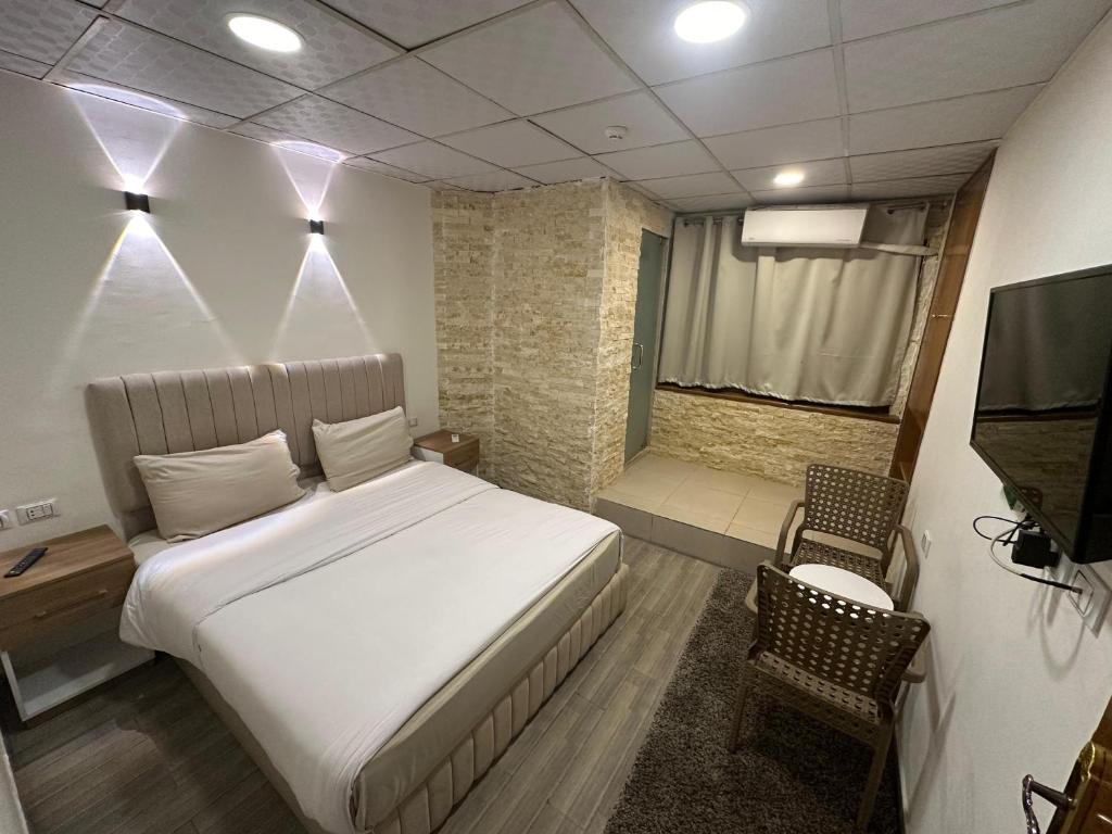 TV a/nebo společenská místnost v ubytování Egy Days Hotel