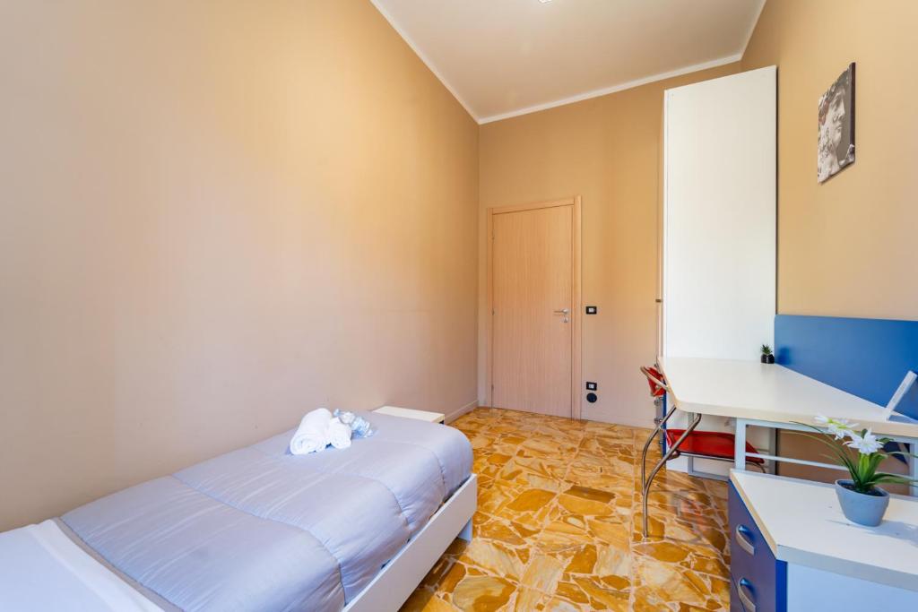 Postel nebo postele na pokoji v ubytování Casa Lungogesso