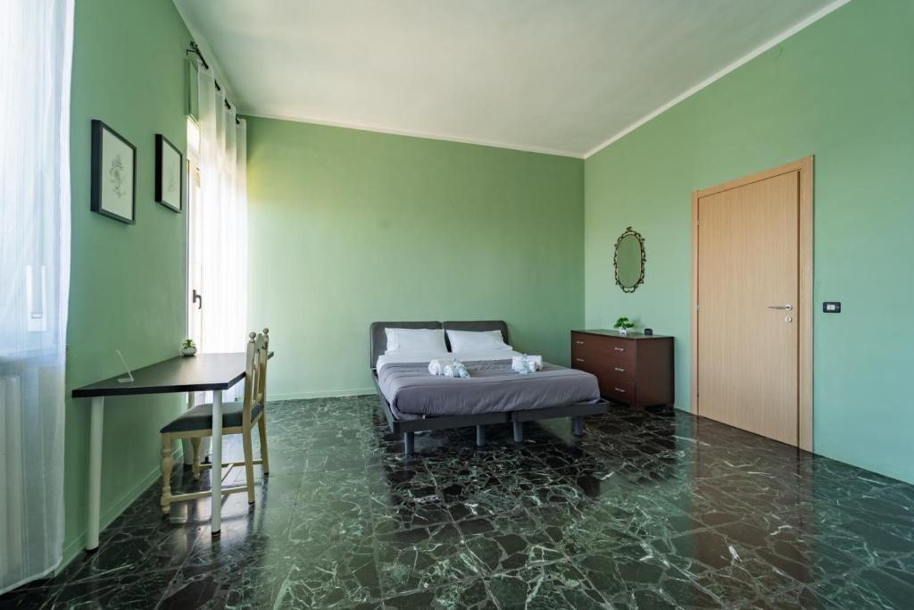 Postel nebo postele na pokoji v ubytování Casa Lungogesso