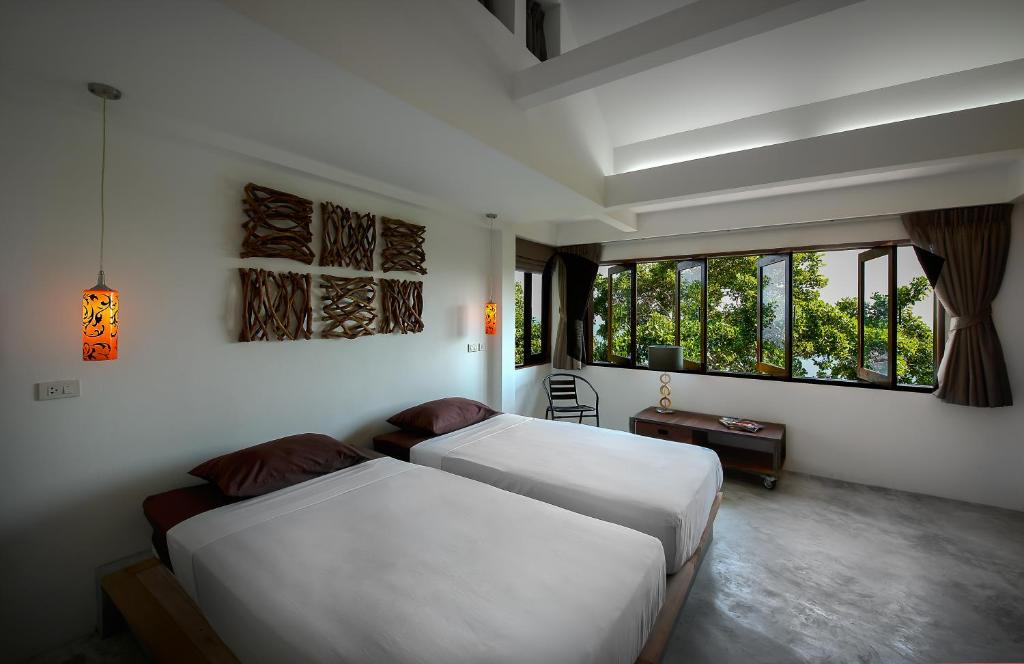 Letto o letti in una camera di Philip's Villa
